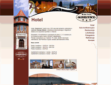 Tablet Screenshot of hotelsukiennice.pl